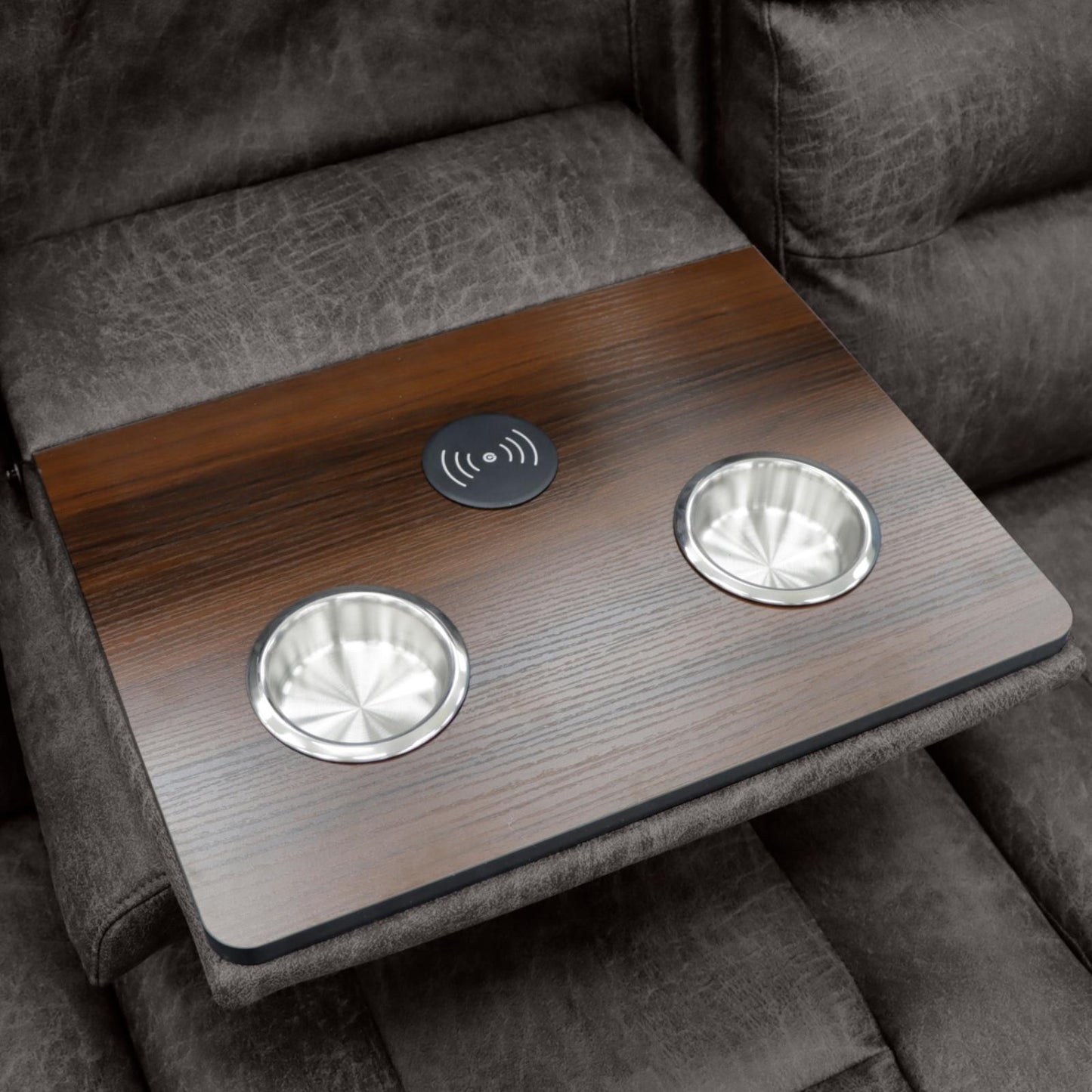 C-Love Tech Recliner Sofa Brown 3 Seater