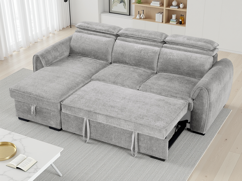 Montrose Sofabed Grey Universal Corner