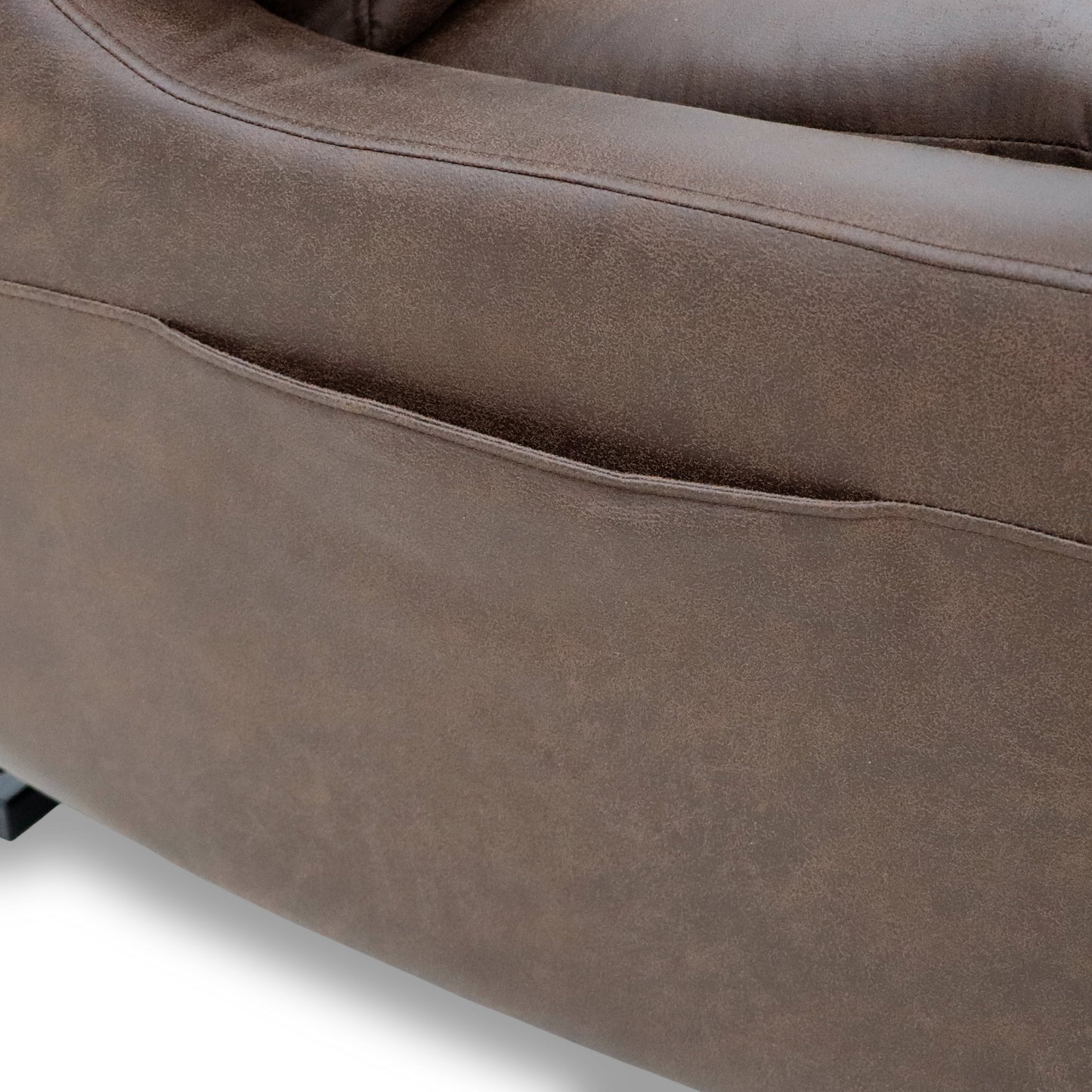 Vigo Electric Reclining Chair Brown