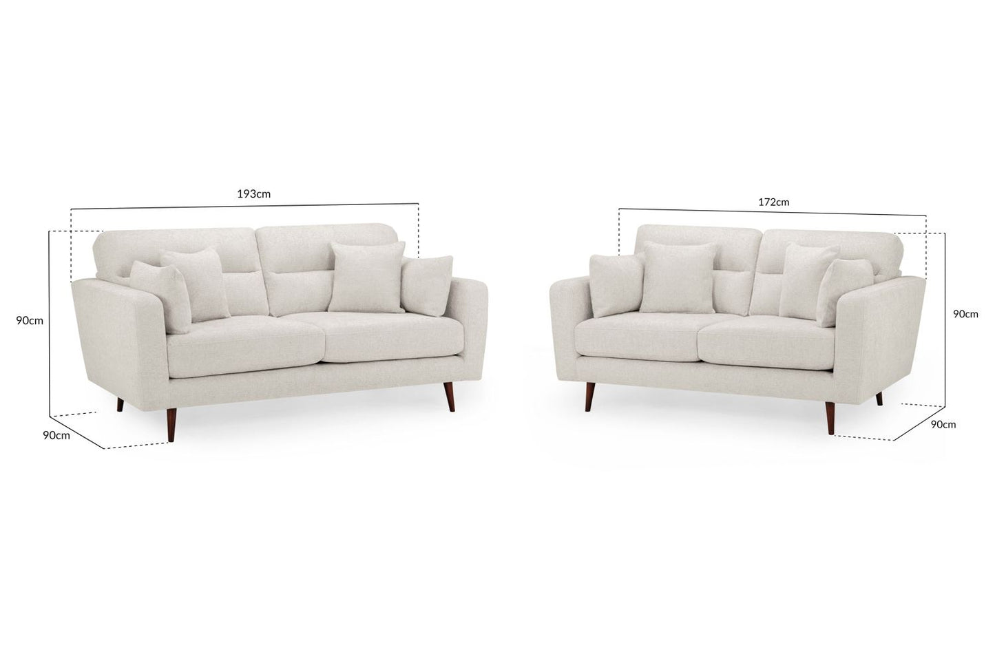 Zenith Sofa Beige 3+2 Set