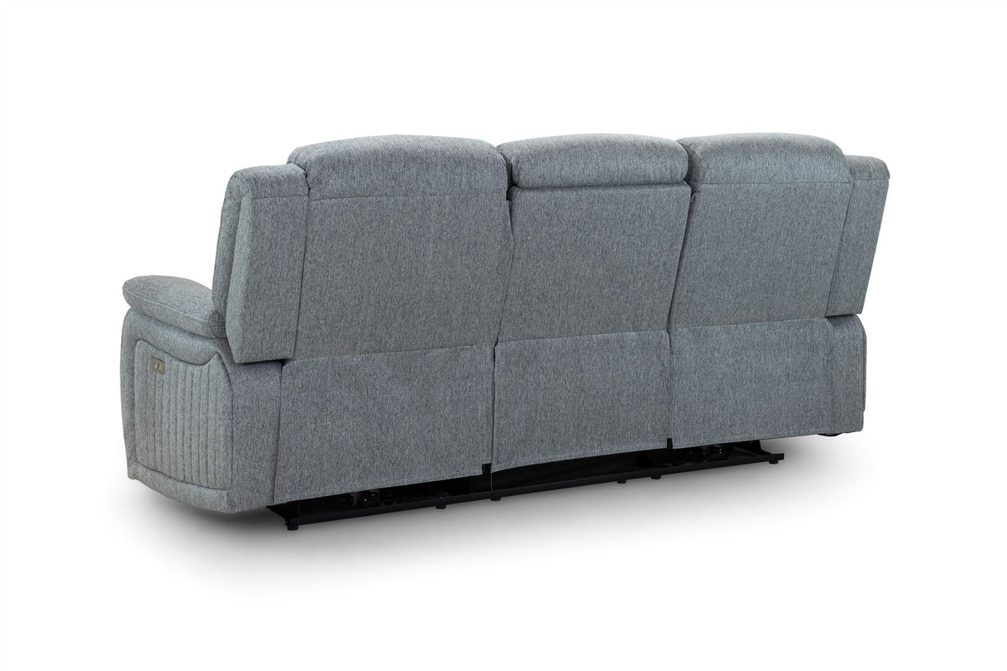 Linden Recliner Sofa Grey 3 Seater