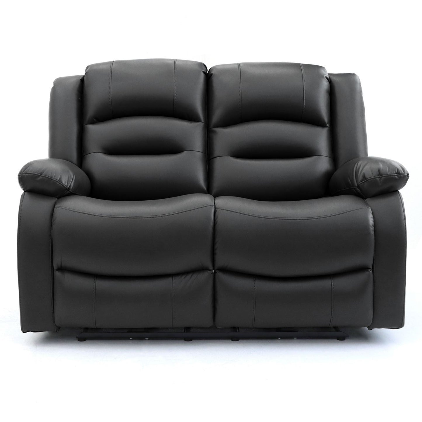 Alva Electric Recliner Sofa Black 2 Seater