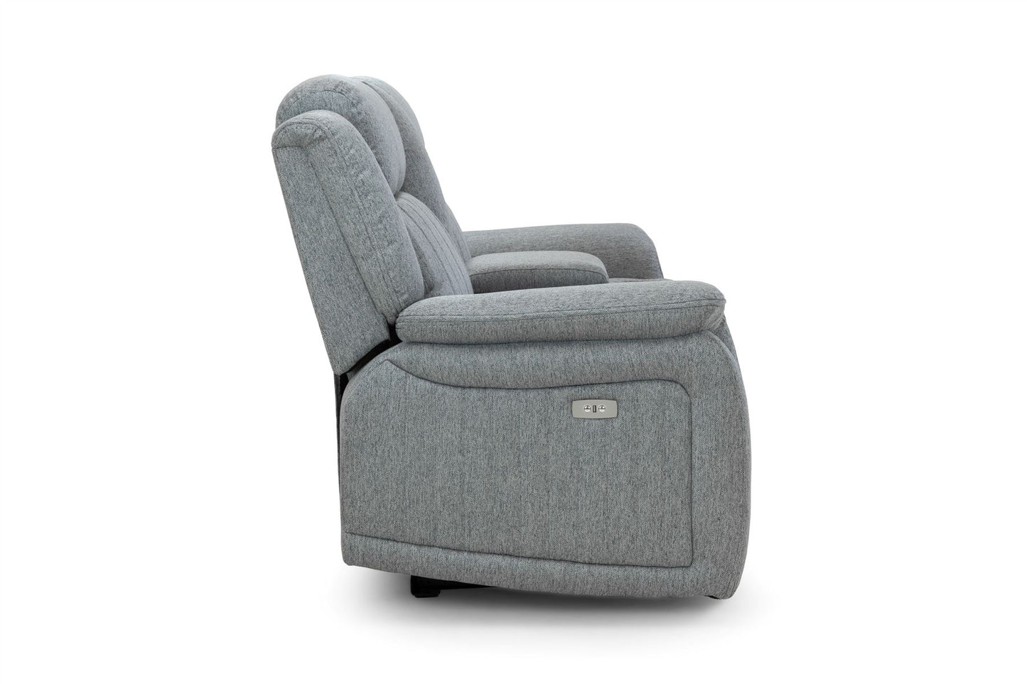 Linden Recliner Sofa Grey Large Corner