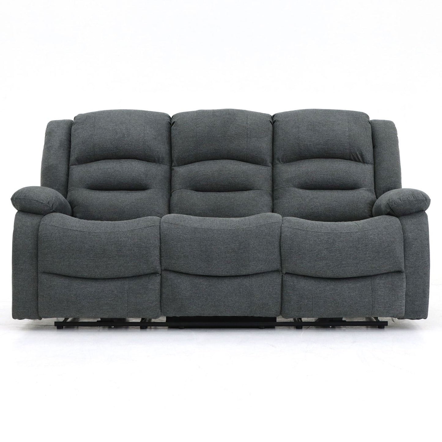 Alva Electric Recliner Sofa Graphite 3 Seater