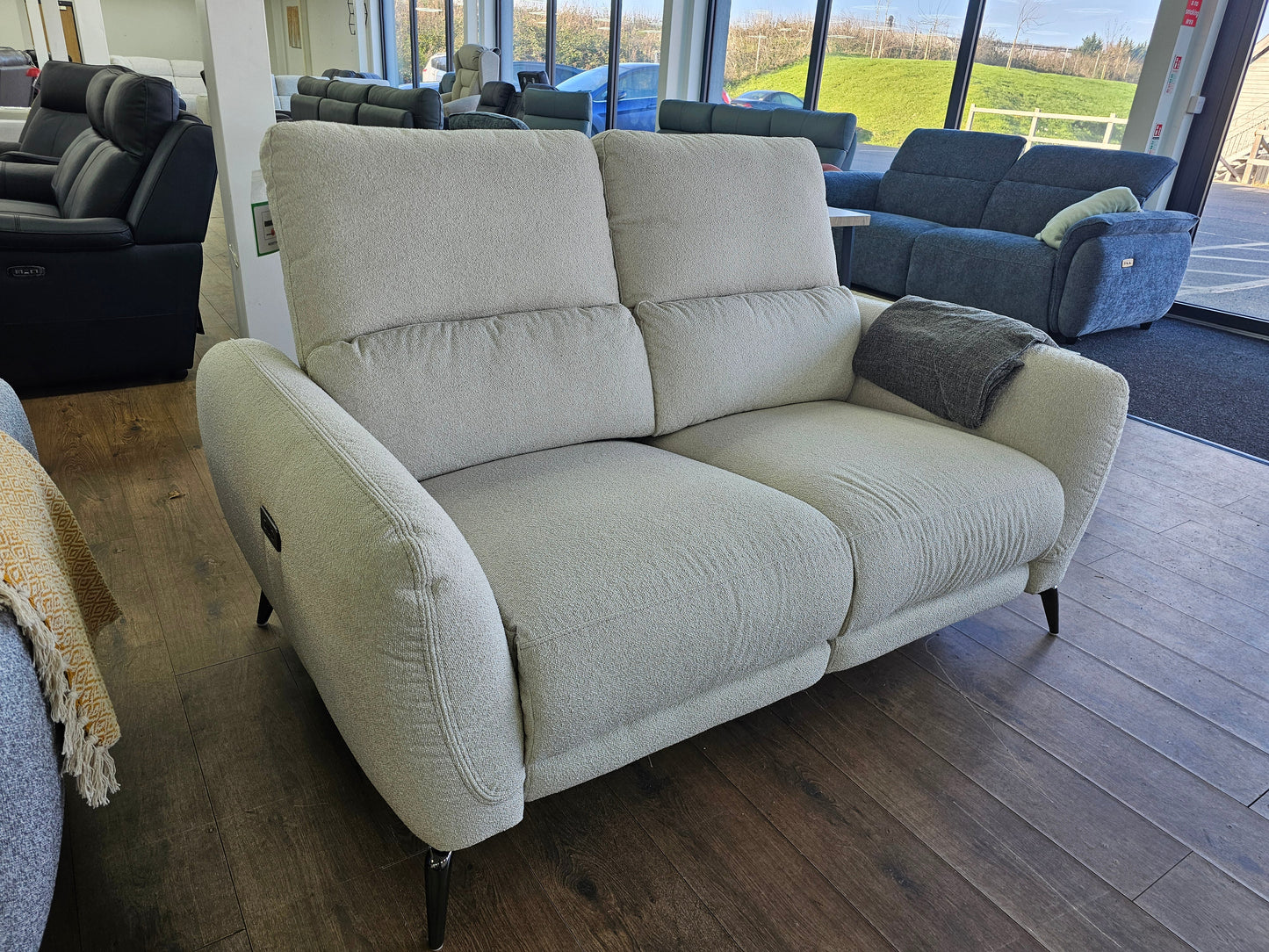 Sorrento Electric Recliner Beige 2 Seater