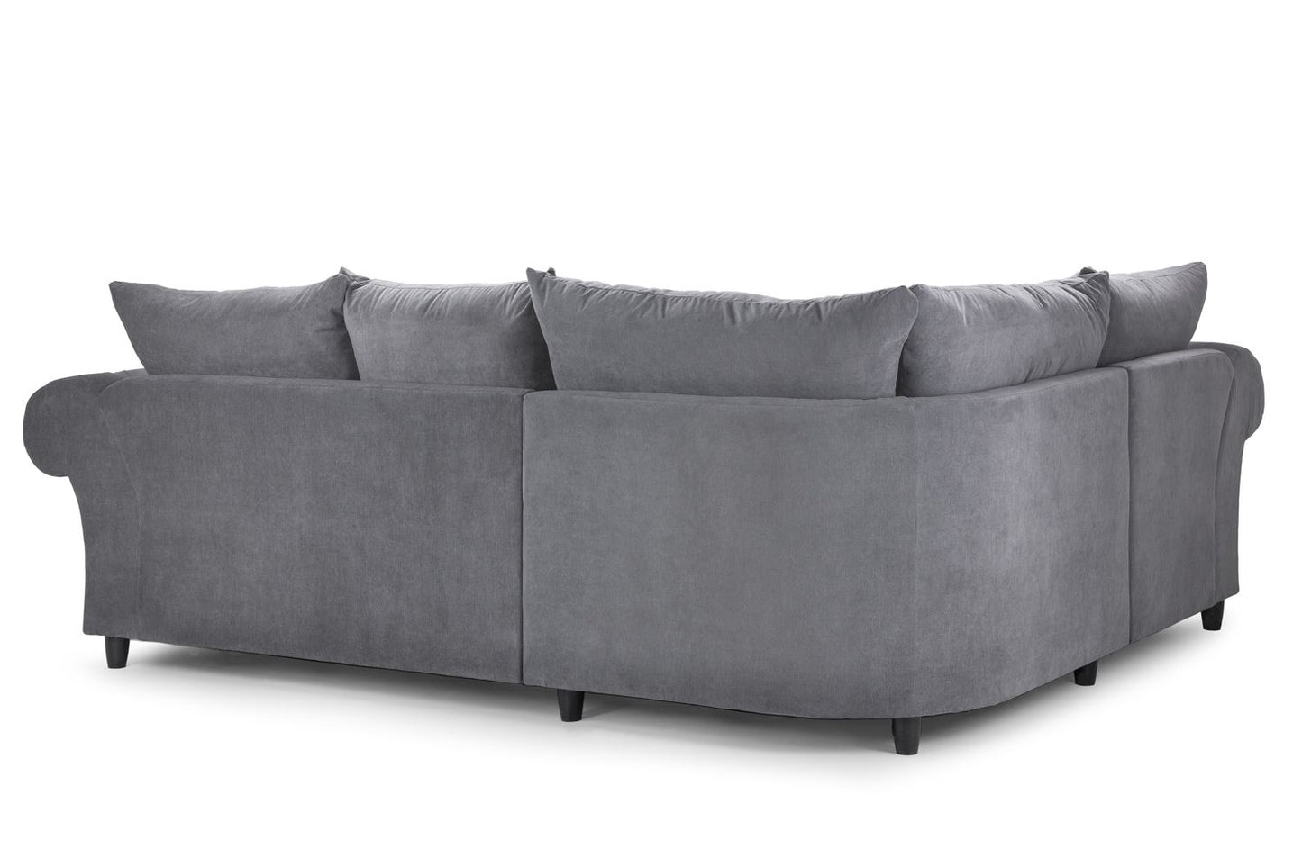 Windsor Fullback Sofa Grey Left Hand Facing Corner