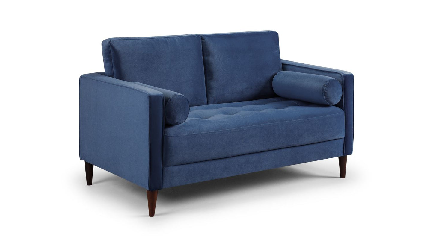 Harper Sofa Plush Blue 2 Seater