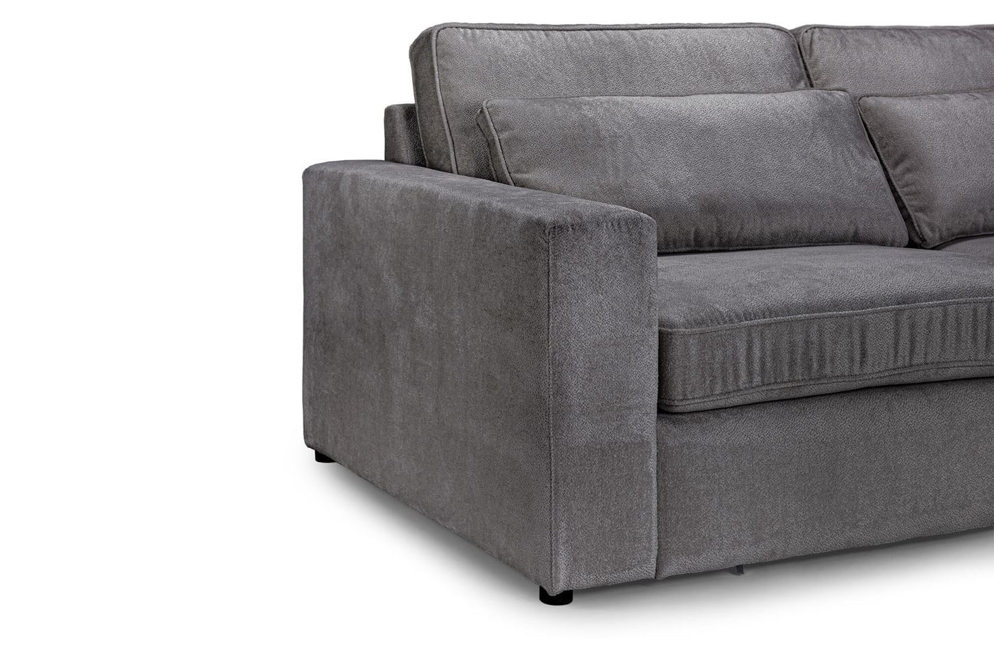 Kiana Modular Sofa Grey Armless Piece