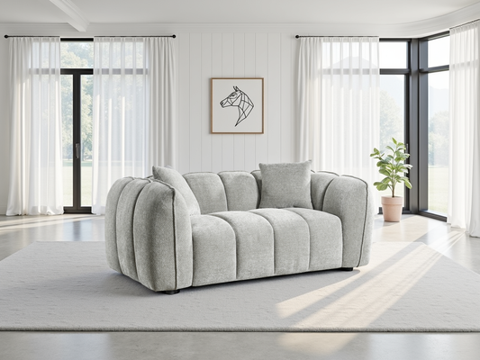 Venice Sofa Grey 2 Seater