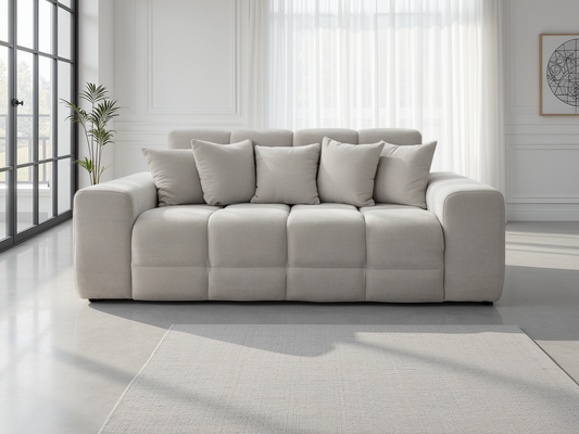 Jacob Sofa Natural 3 Seater