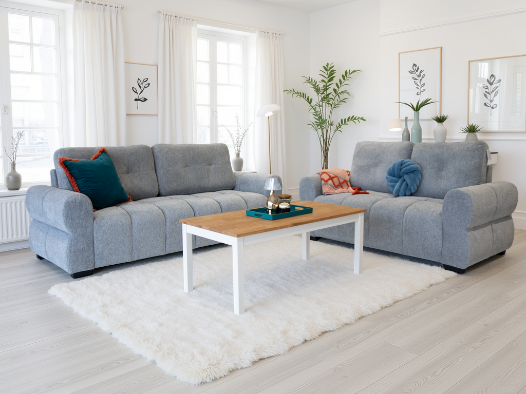 San Marino Sofa Grey 3+2 Set