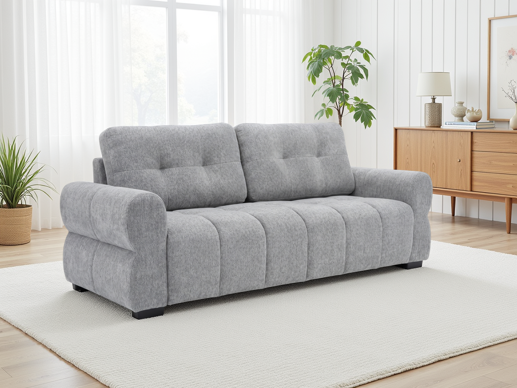 San Marino Sofa Grey 3 Seater
