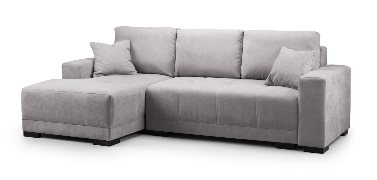 Cimiano Sofabed Grey Left Hand Facing Corner