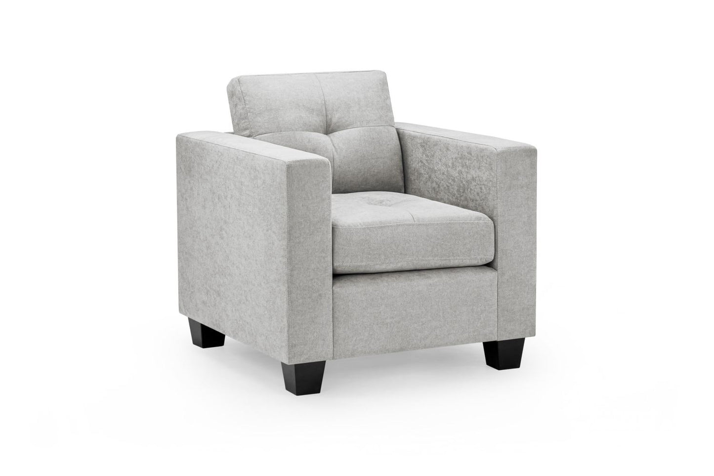 Jerry Sofa Grey Fabric Armchair