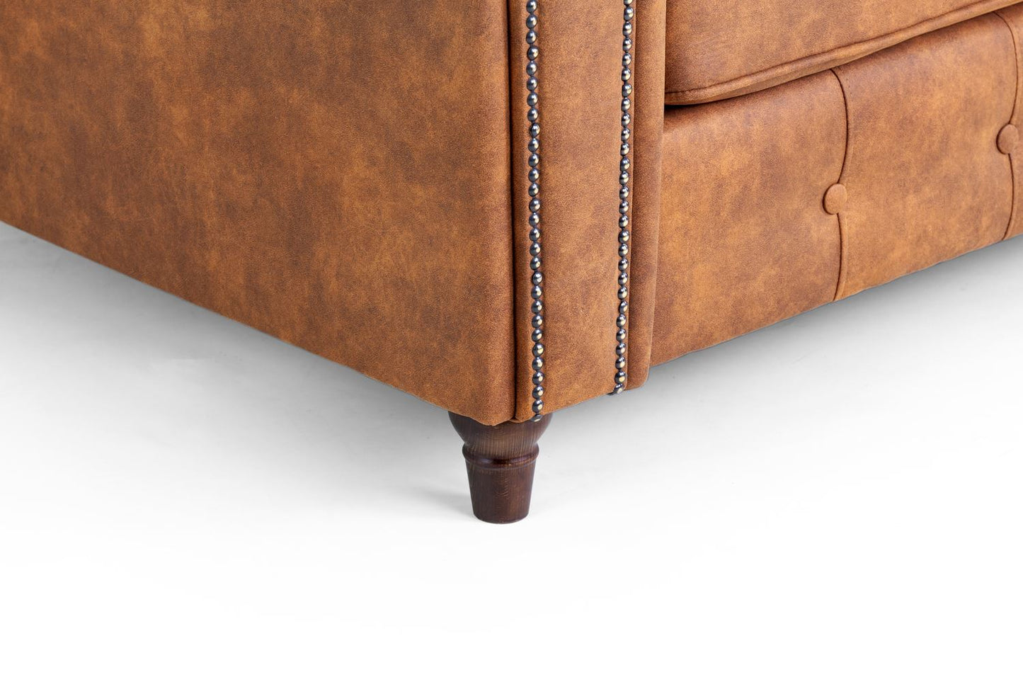 Oakland Sofa Tan Footstool