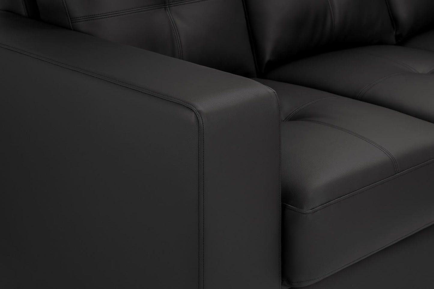 Olivia Sofa Black Large Corner