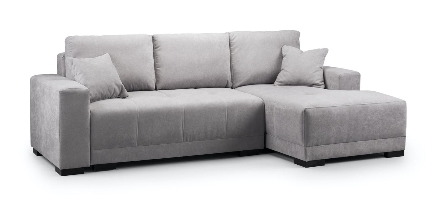 Cimiano Sofabed Grey Right Hand Facing Corner