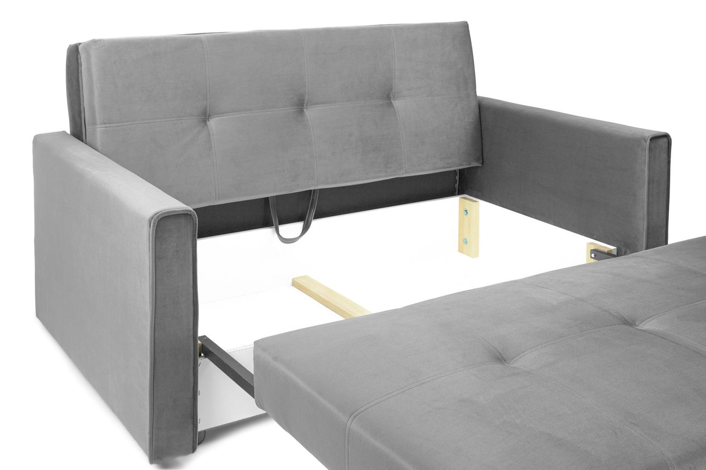 Viva Sofabed Plush Grey 2 Seater