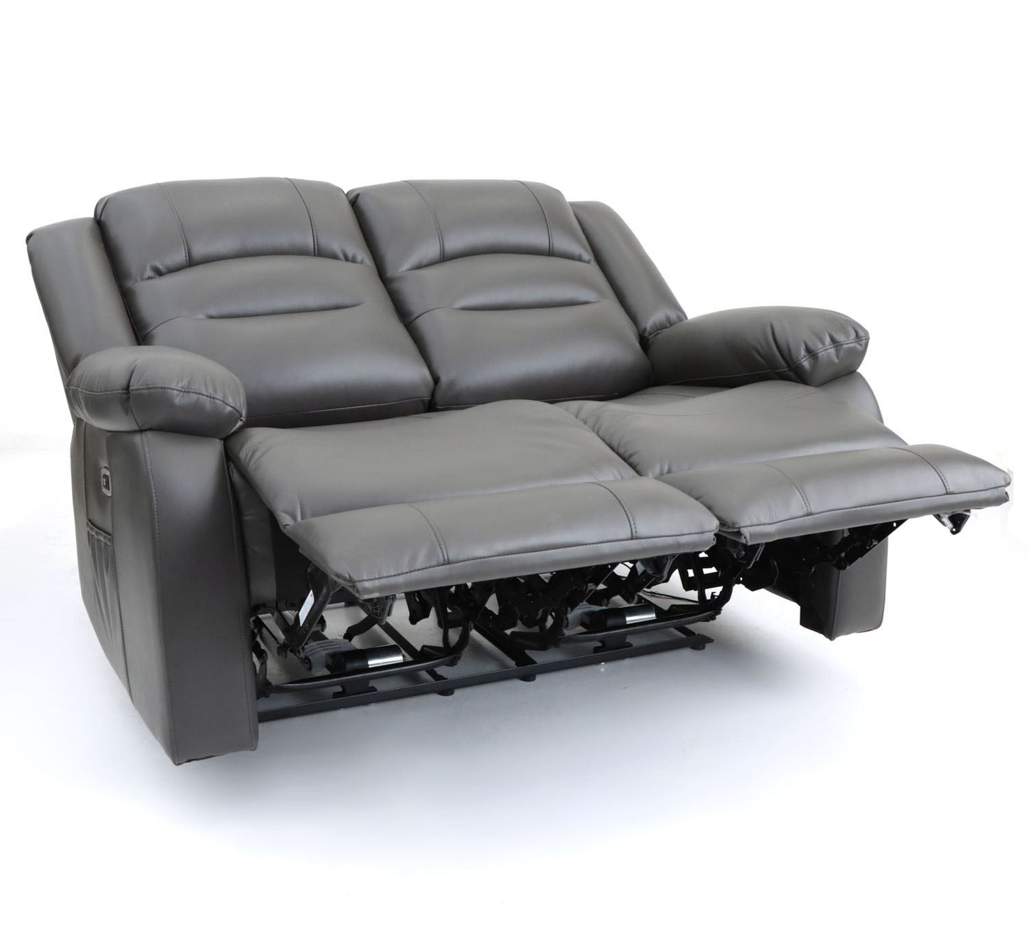 Alva Electric Recliner Sofa Grey 2 Seater