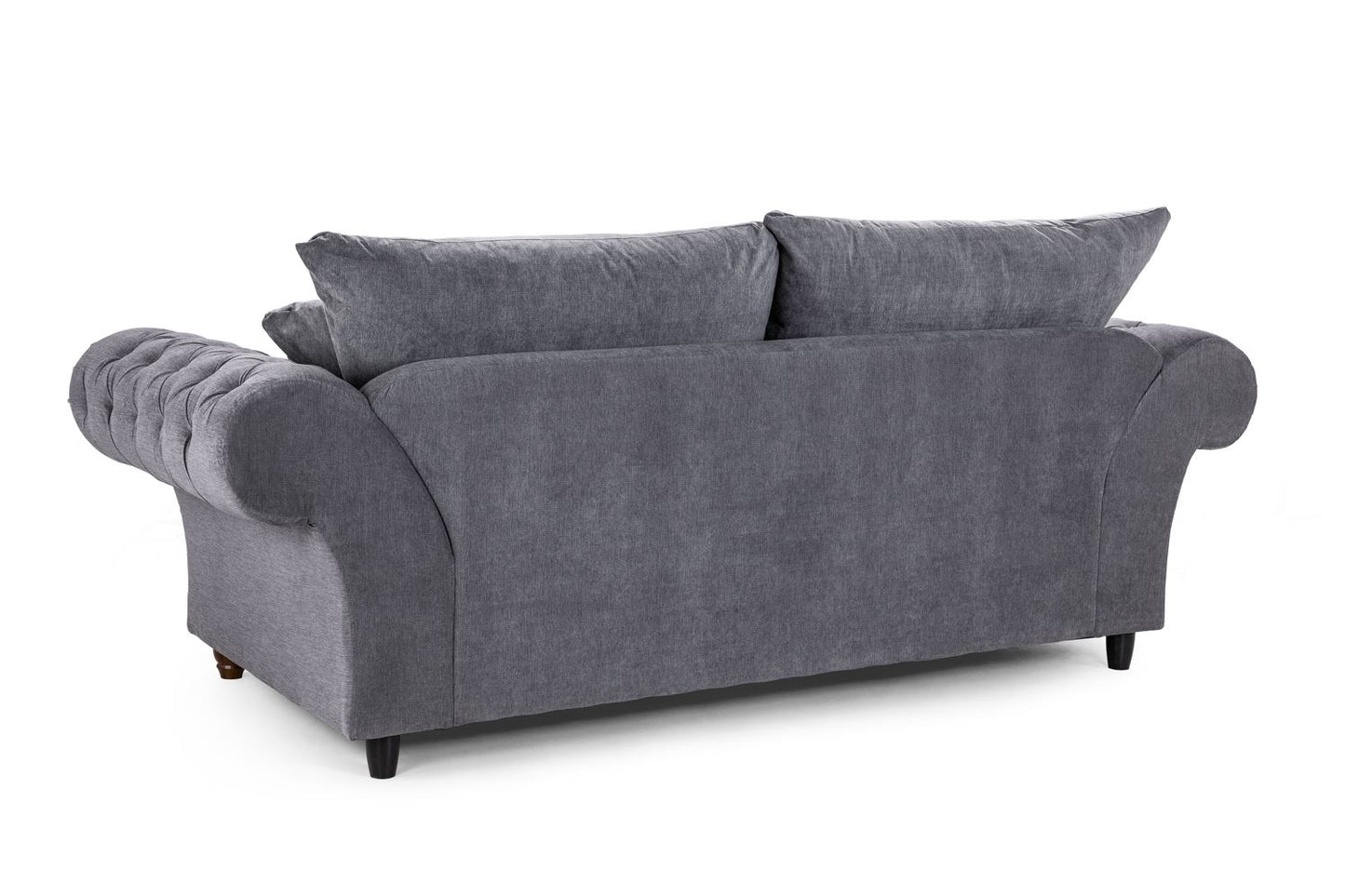 Windsor Fullback Sofa Grey 3 Seater