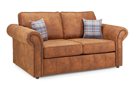 Oakland Sofabed Tan 2 Seater