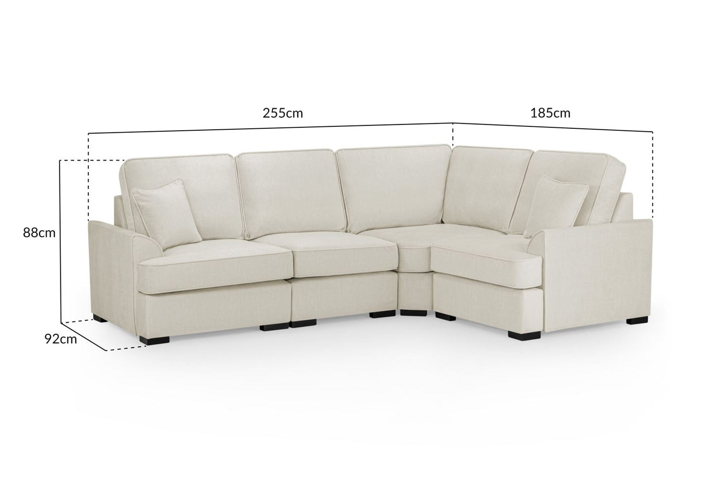 Funk Sofa Beige Universal Corner