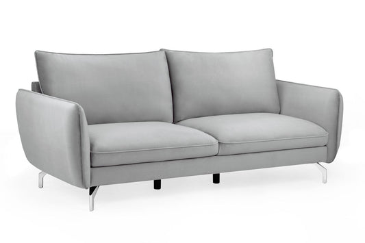 Lavard Sofa Plush Grey 3 Seater