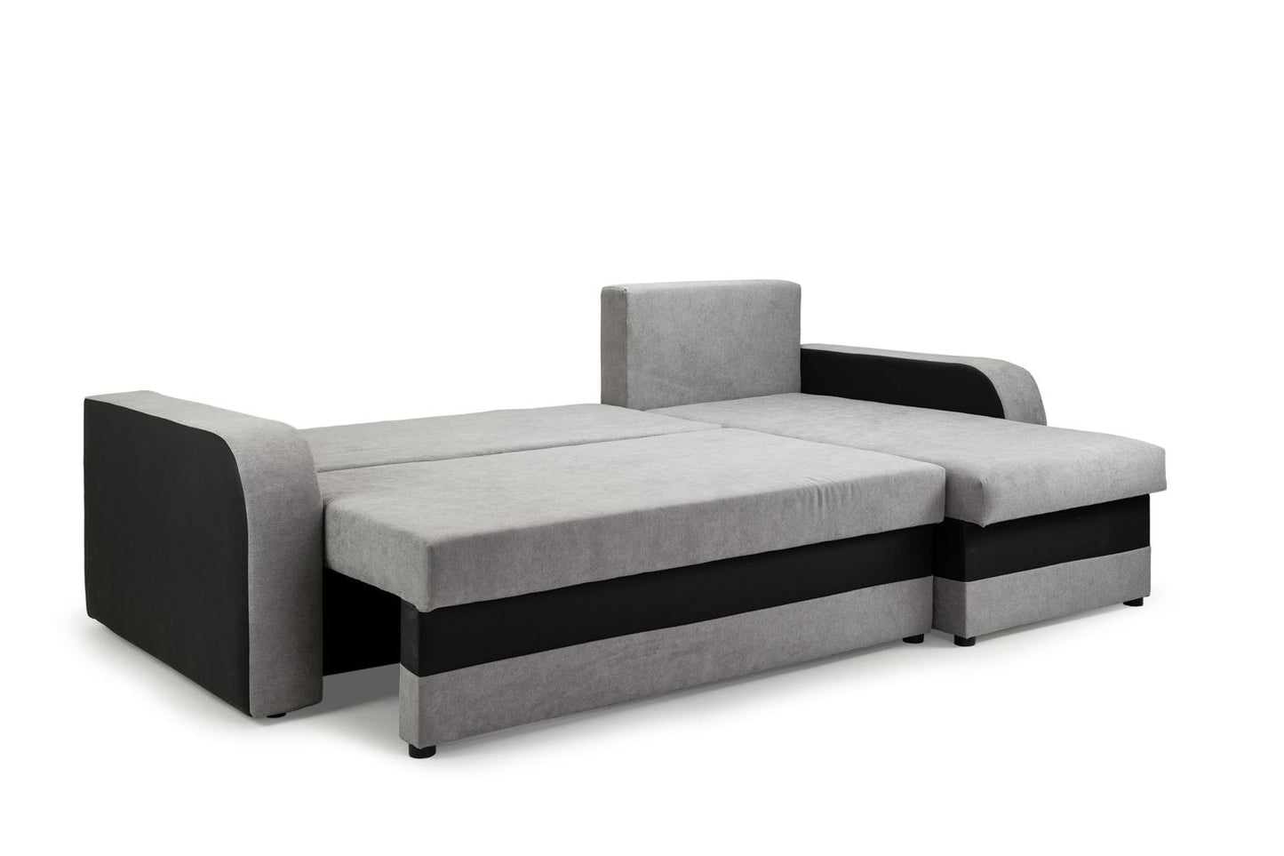 Kris Sofabed Black/Grey Universal Corner