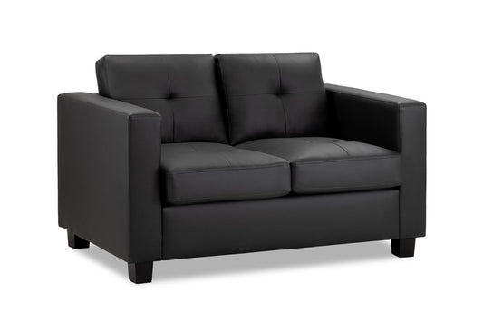 Jerry Sofa Black 2 Seater