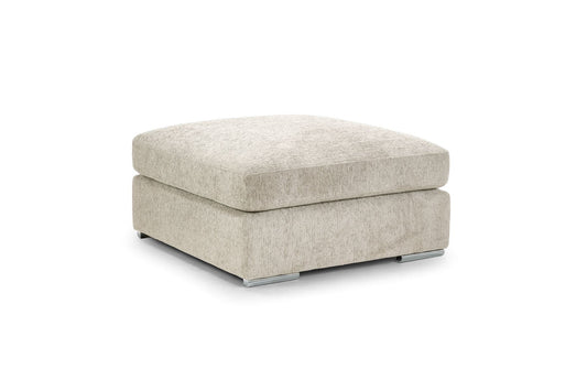 Naples Sofa Beige Footstool