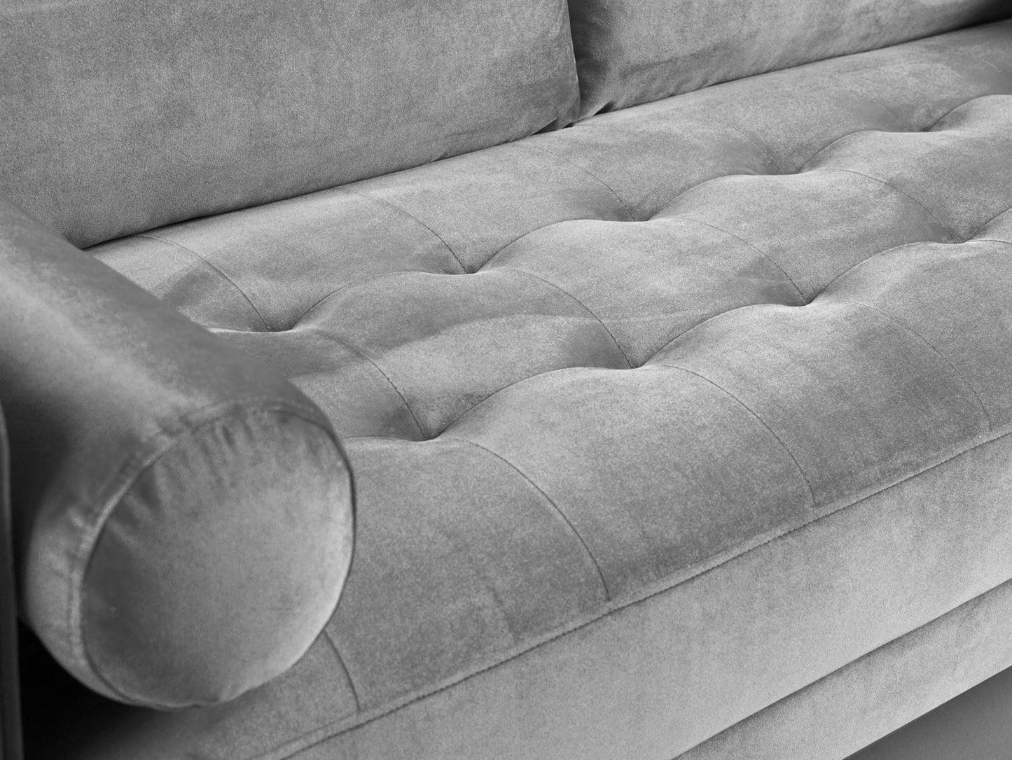 Harper Sofa Plush Grey Armchair