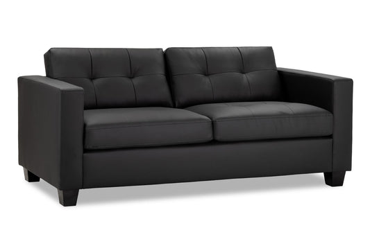 Jerry Sofa Black 3 Seater