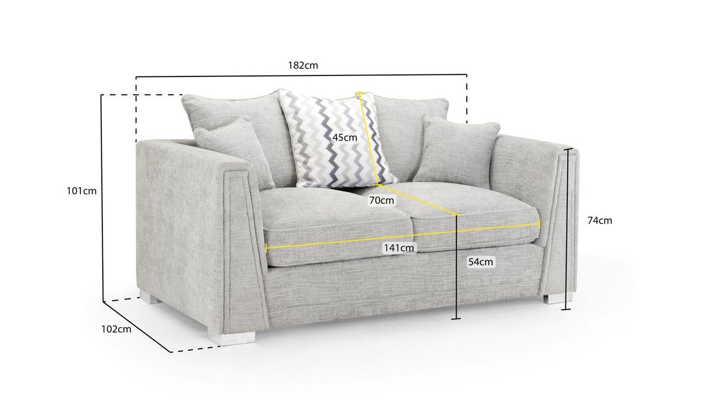 Cony Sofa Grey 2 Seater