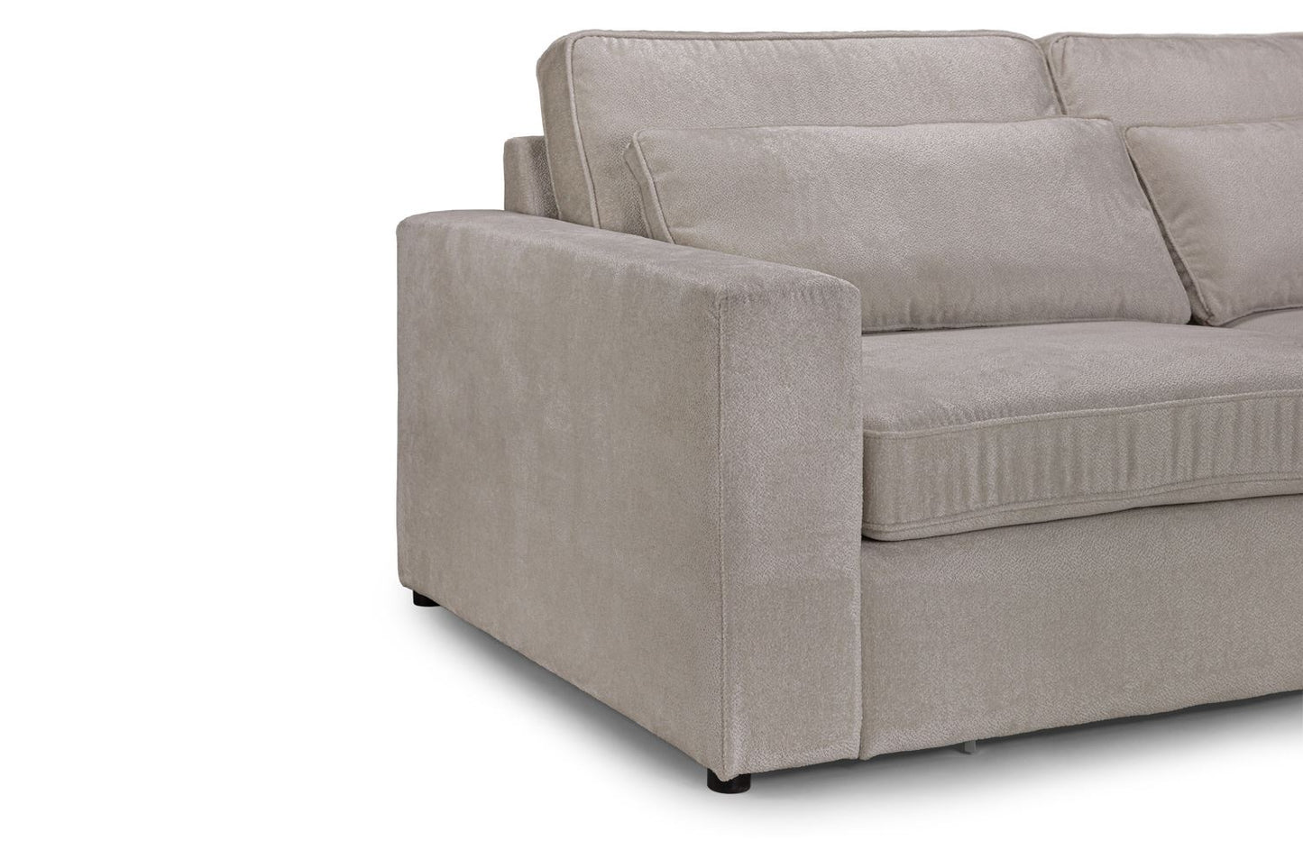 Kiana Modular Sofa Mocha Corner Piece