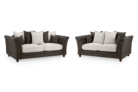 Bella Sofa Grey 3+2 Set