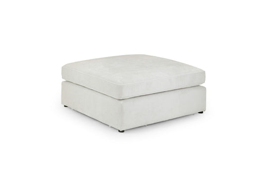 Kiana Modular Sofa Ivory Footstool