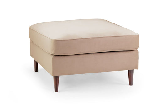 Harper Sofa Plush Beige Footstool