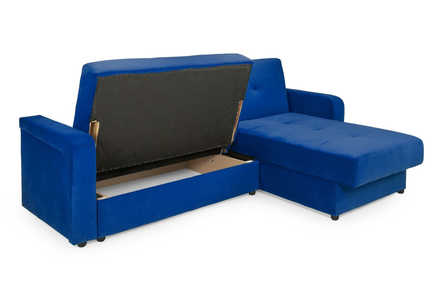 Kair Sofabed Plush Blue Universal Corner