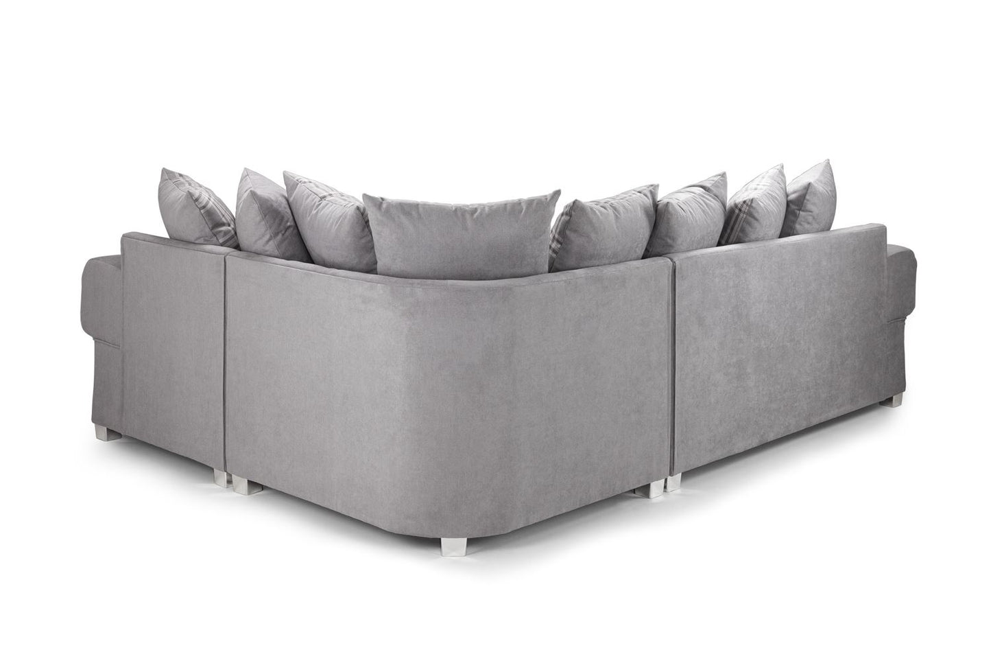 Verona Scatterback Sofa Grey Right Hand Facing Corner