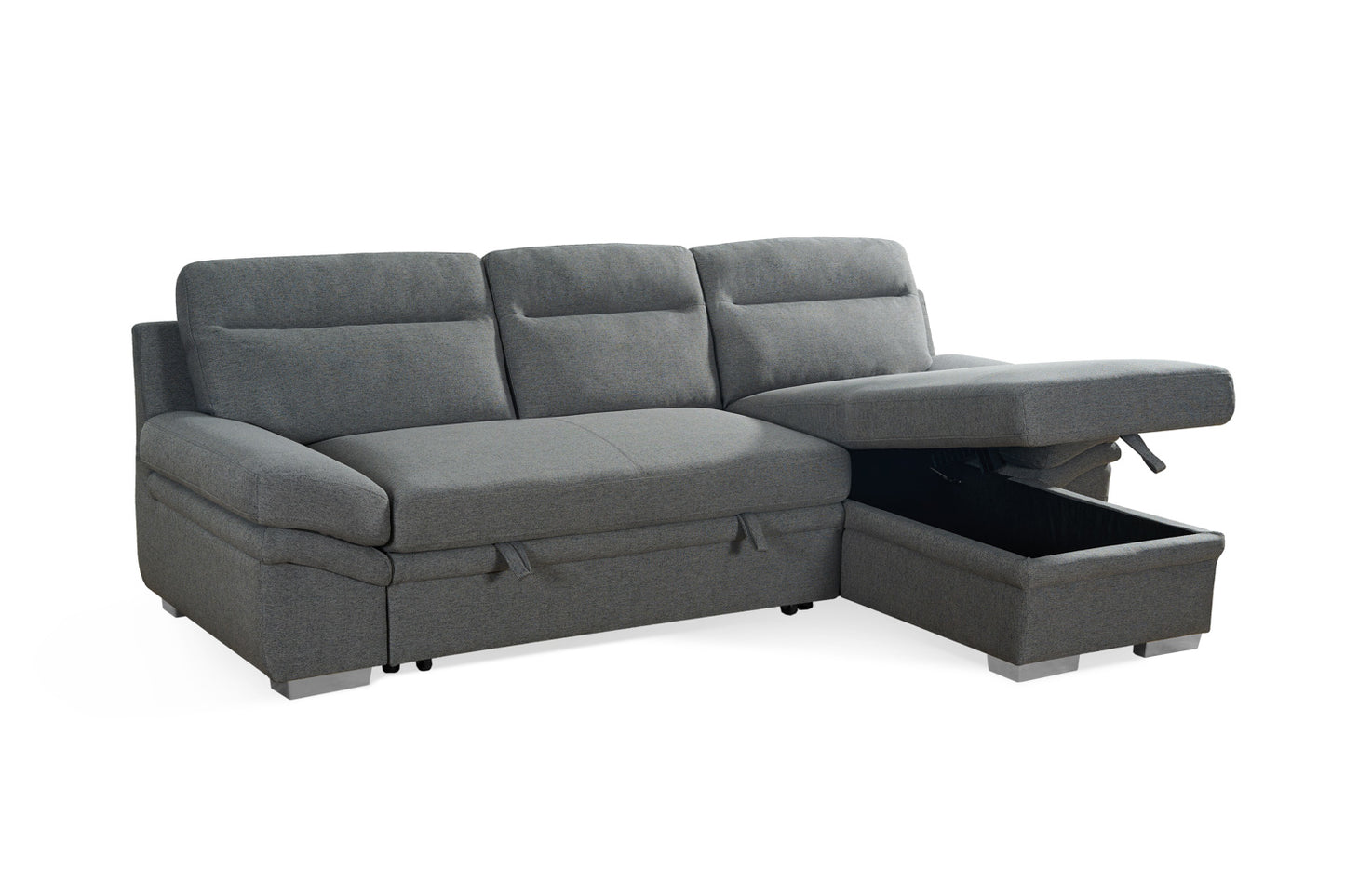 Astra Sofabed Grey Universal Corner