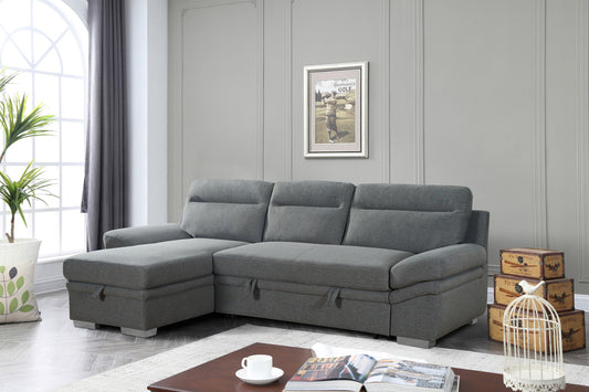 Astra Sofabed Grey Universal Corner