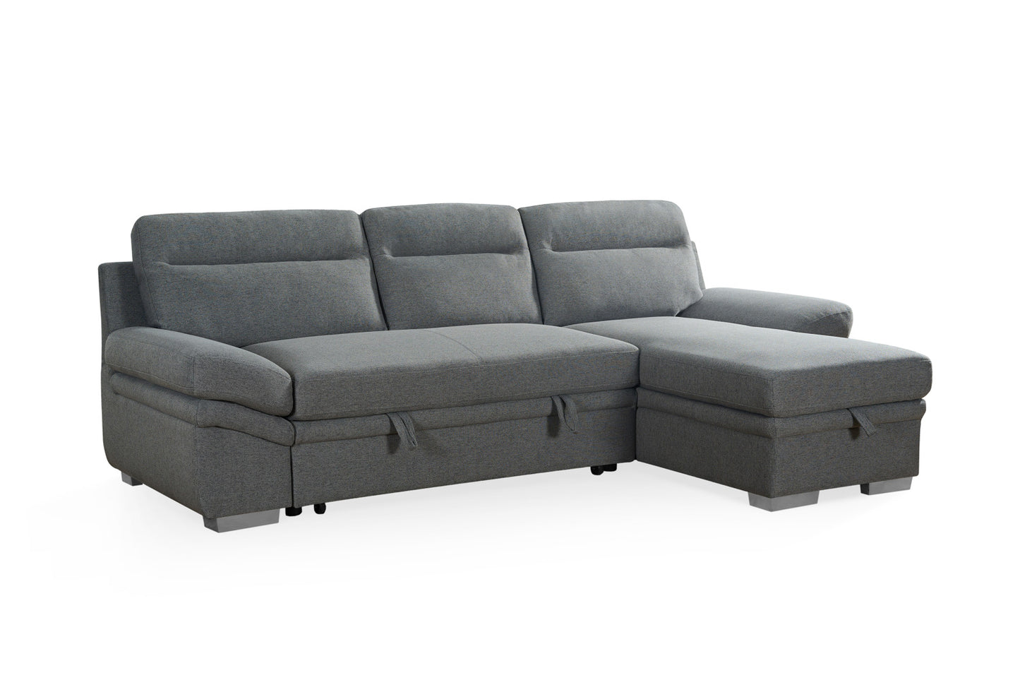 Astra Sofabed Grey Universal Corner