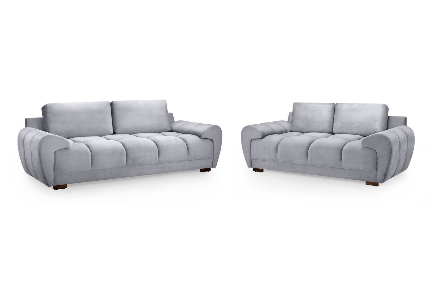 Azzuro Sofa Grey 3+2 Set