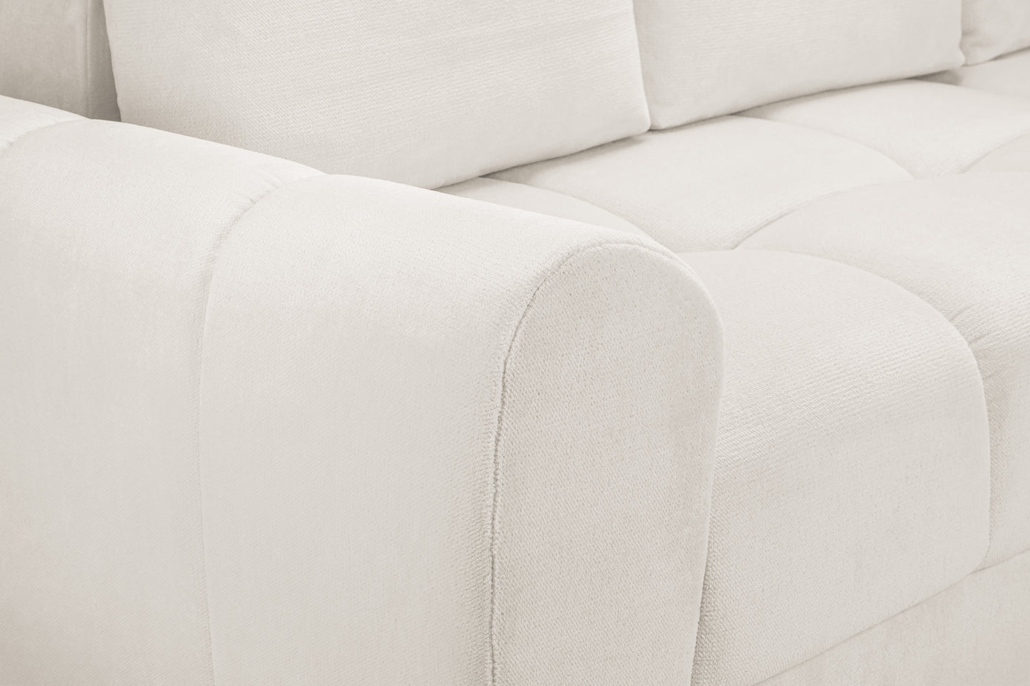 Azzuro Sofa Cream 3 Seater