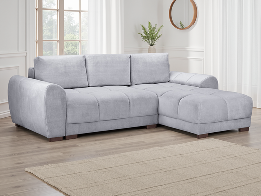 Azzuro Sofabed Grey Universal Corner