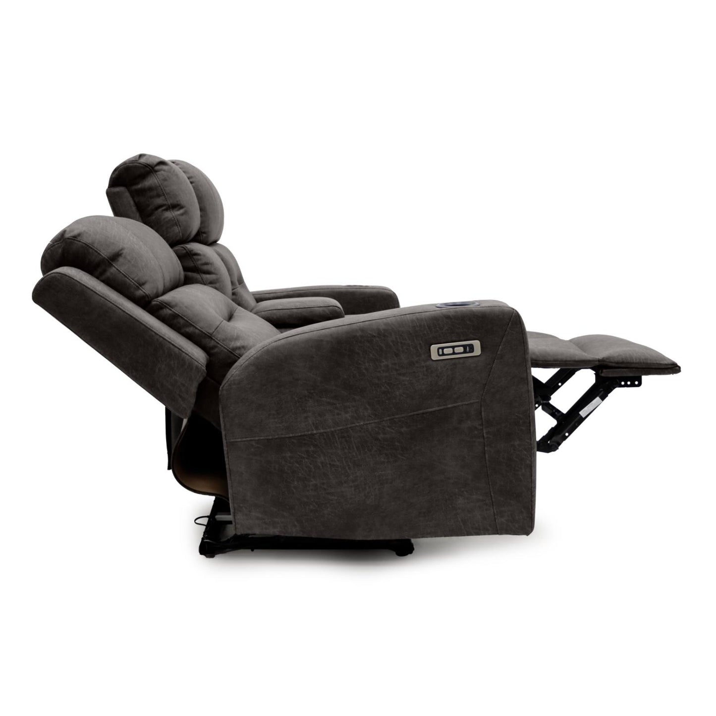 C-Love Tech Recliner Sofa Brown 2 Seater