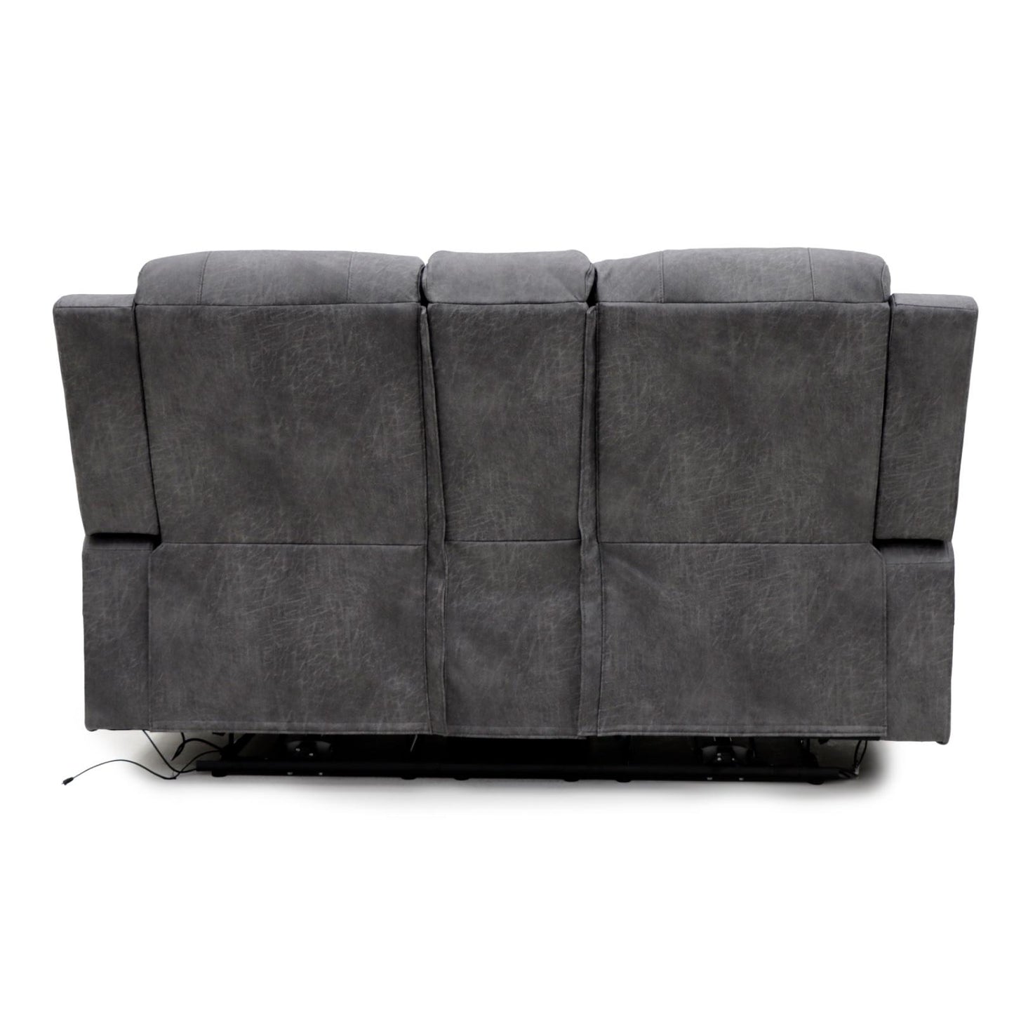 C-Love Tech Recliner Sofa Grey 2 Seater