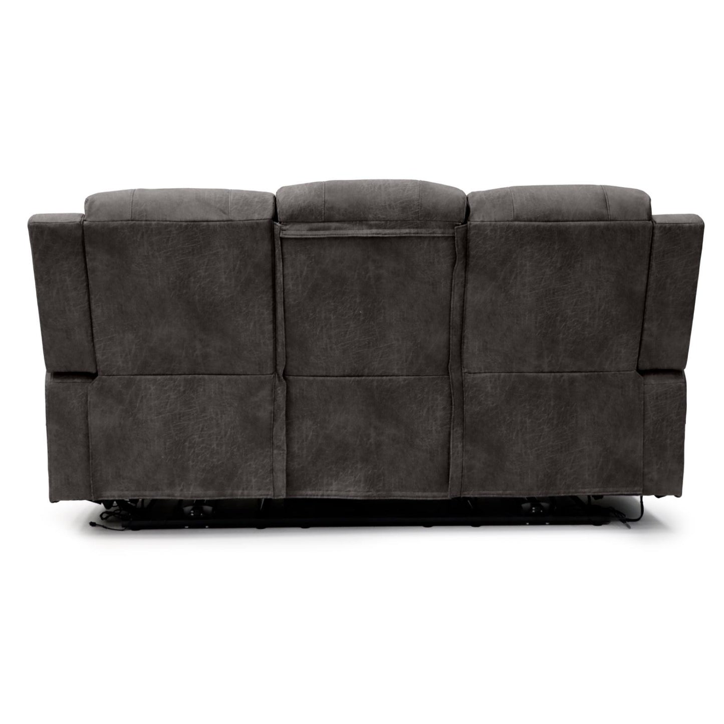 C-Love Tech Recliner Sofa Brown 3 Seater