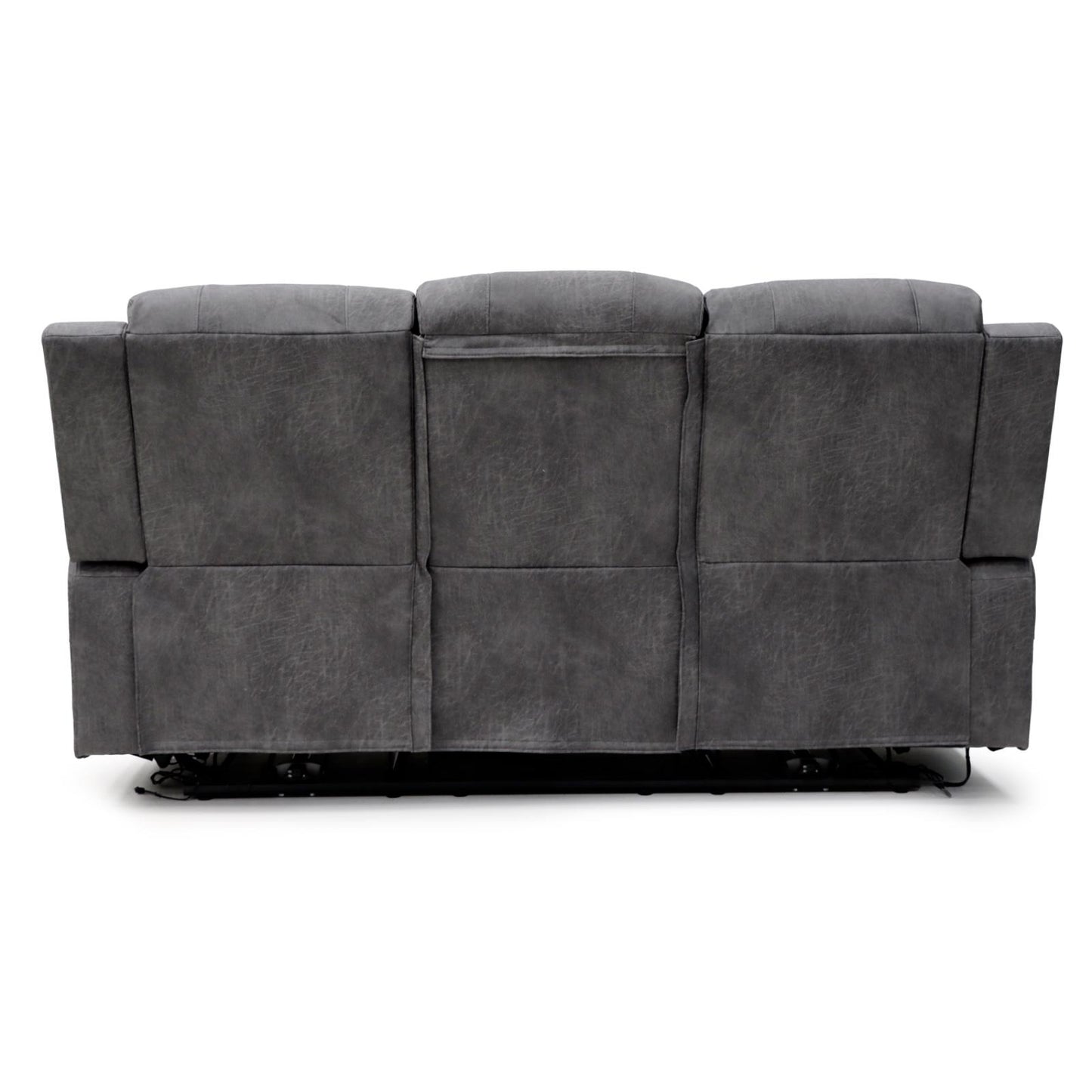 C-Love Tech Recliner Sofa Grey 3 Seater