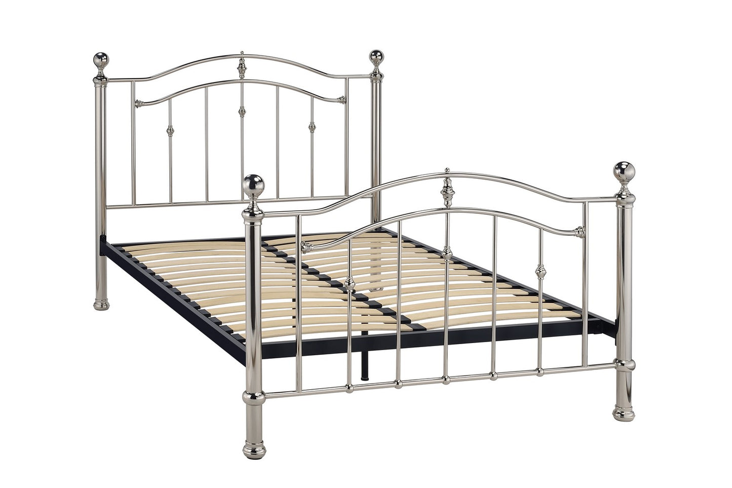 Callisto Bed Frame King Chrome